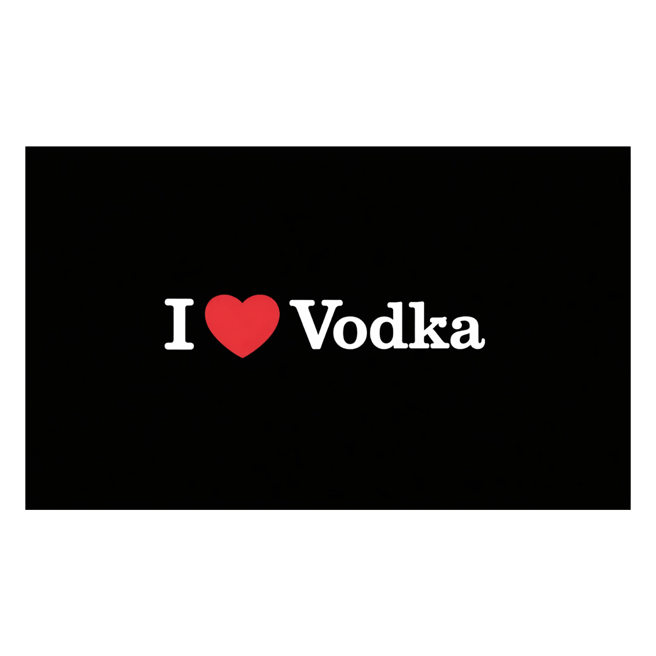 I Love Vodka Flag
