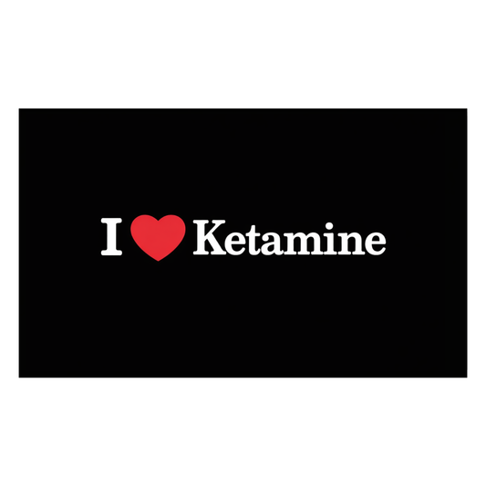 I Love Ketamine Flag